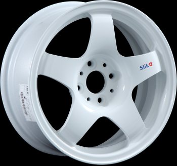 Кованый диск Slik Sport 6.5x15 (Белый) 6.5x15/4-5x98-120 D54.1-72.6  (Цвет: Белый)