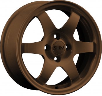 Кованый диск Slik Sport 6.5x15 (Металлик коньячная бронза. Матовый) Mercedes-Benz CLA class X117  дорестайлинг универсал (2014-2016) 5x112.0xDIA66.6xET47.0