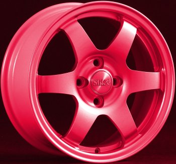 15 249 р. Кованый диск Slik Sport 6.5x15 (Candy рубиновый)   (Цвет: Candy рубиновый)  с доставкой в г. Кемерово. Увеличить фотографию 1