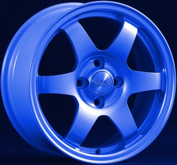 Кованый диск Slik Sport 6.5x15 (Синий)  (Цвет: Синий)