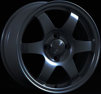 Кованый диск Slik Sport 6.5x15 (Металлик графит глянцевый)  (Цвет: Металлик графит глянцевый)