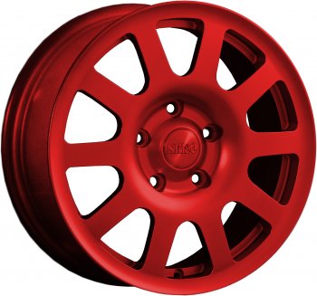 18 999 р. Кованый диск Slik SPORT R16x6.5 Красный (RED) 6.5x16   (Цвет: RED)  с доставкой в г. Кемерово. Увеличить фотографию 1