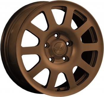 18 999 р. Кованый диск Slik Sport 6.5x16 (Металлик коньячная бронза. Матовый)   (Цвет: Металлик коньячная бронза. Матовый)  с доставкой в г. Кемерово. Увеличить фотографию 1