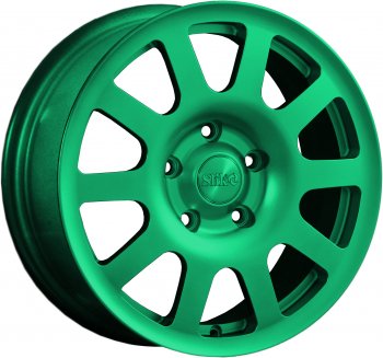 18 999 р. Кованый диск Slik SPORT R16x6.5 Candy Green изумрудно-зеленый 6.5x16   (Цвет: Candy Green изумрудно-зеленый 6.5x16)  с доставкой в г. Кемерово. Увеличить фотографию 1