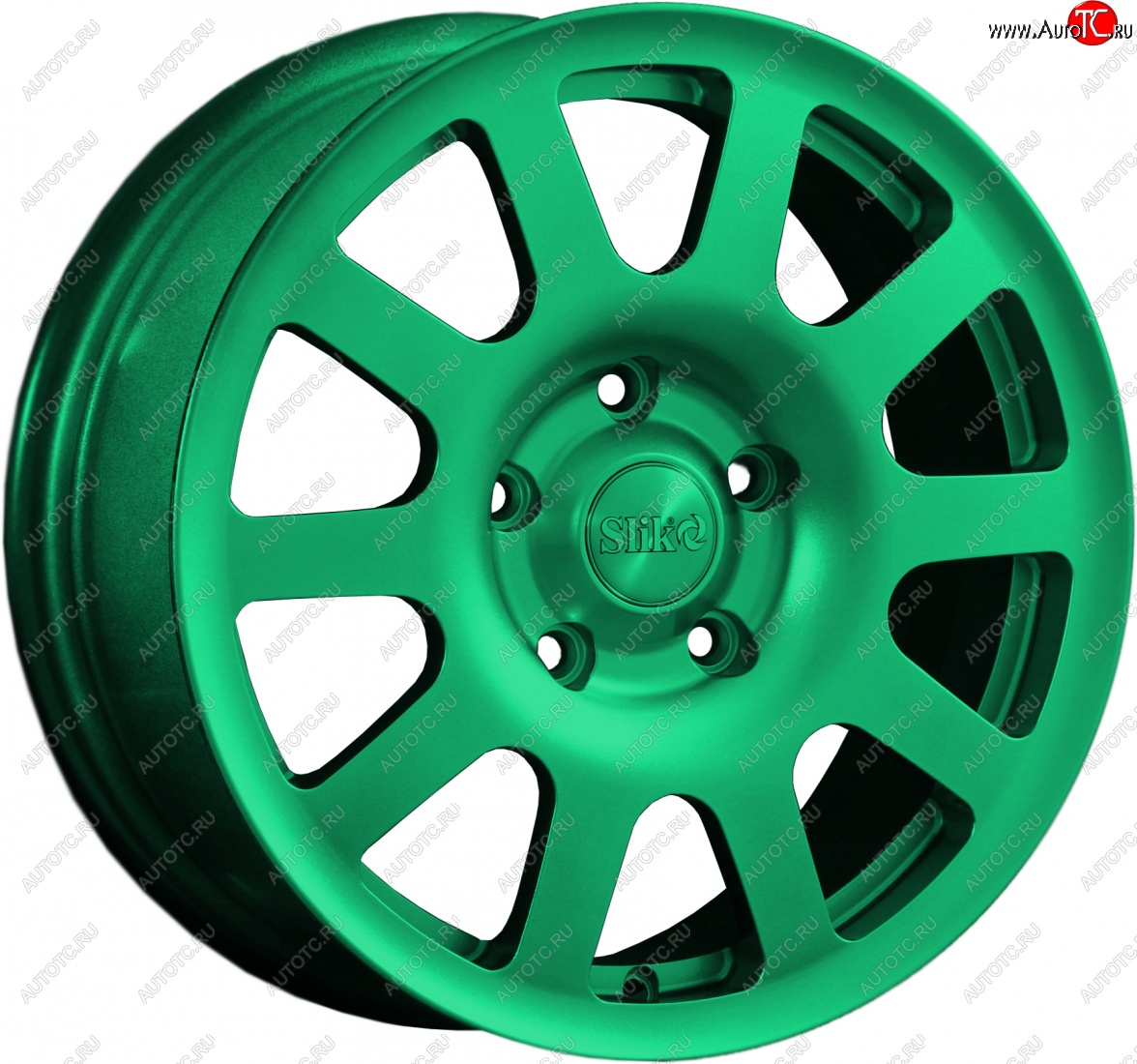 18 999 р. Кованый диск Slik SPORT R16x6.5 Candy Green изумрудно-зеленый 6.5x16   (Цвет: Candy Green изумрудно-зеленый 6.5x16)  с доставкой в г. Кемерово