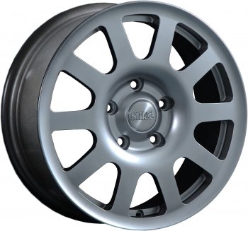 18 999 р. Кованый диск Slik SPORT R16x6.5 Серебристый темный (S25) 6.5x16   (Цвет: S25)  с доставкой в г. Кемерово. Увеличить фотографию 1