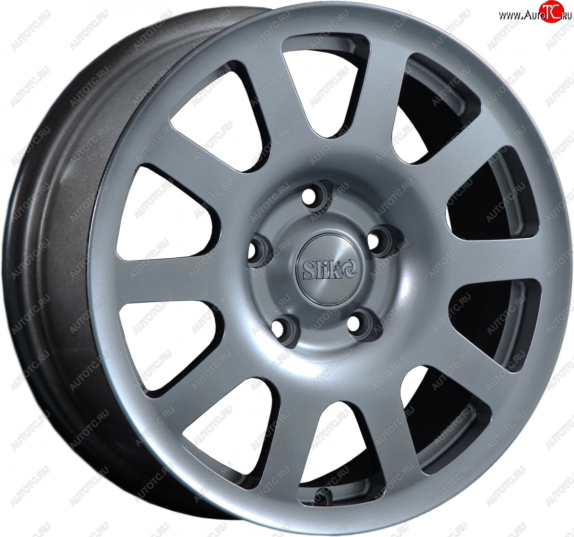 18 999 р. Кованый диск Slik SPORT R16x6.5 Серебристый темный (S25) 6.5x16   (Цвет: S25)  с доставкой в г. Кемерово