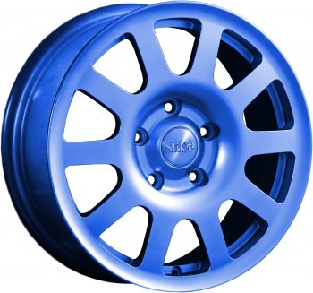 18 999 р. Кованый диск Slik Sport 6.5x16 (Синий)   (Цвет: Синий)  с доставкой в г. Кемерово. Увеличить фотографию 1