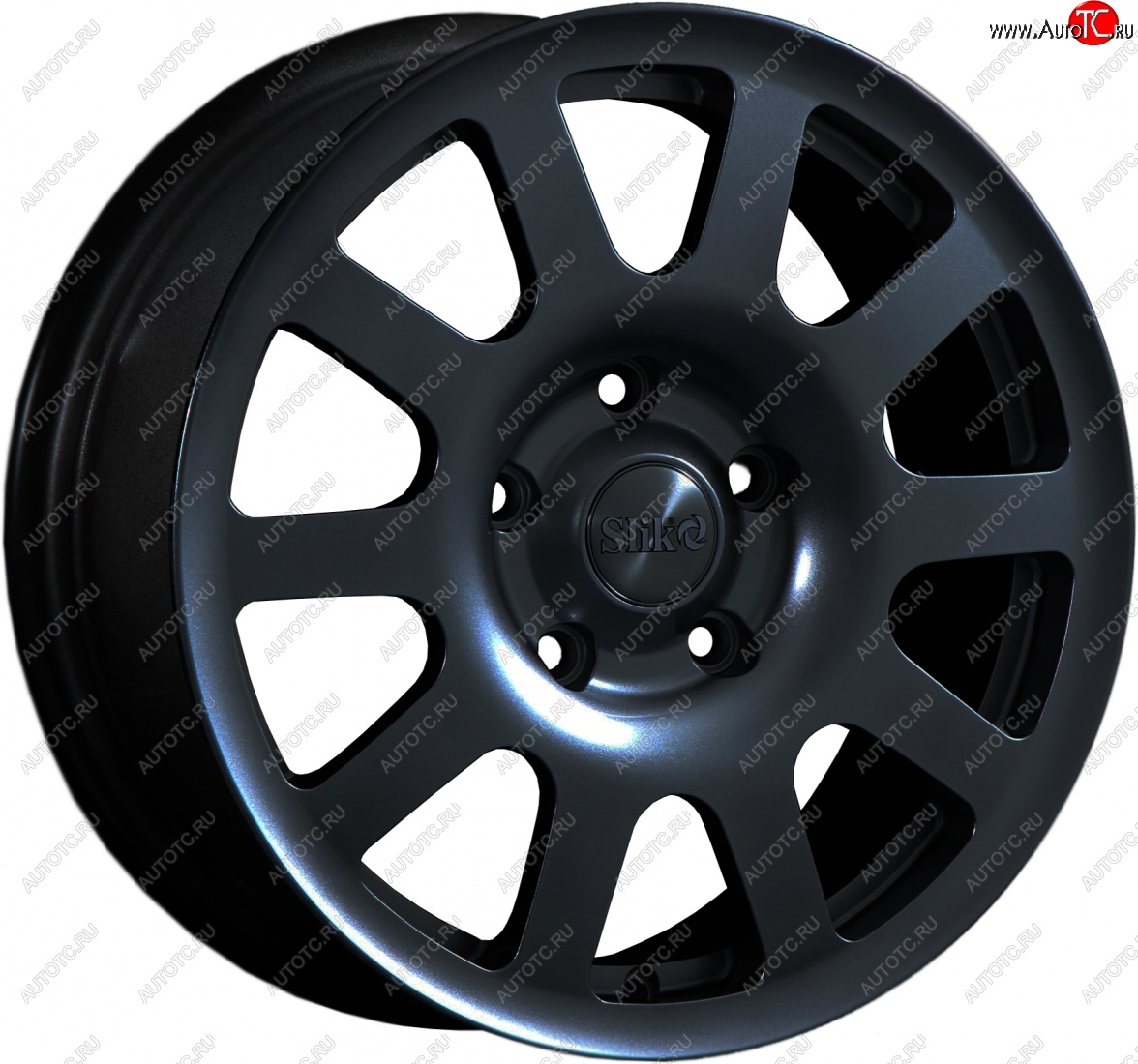 18 999 р. Кованый диск Slik Sport 6.5x16 (Черный глянцевый)   (Цвет: Черный глянцевый)  с доставкой в г. Кемерово