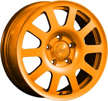 18 999 р. Кованый диск Slik SPORT R16x6.5 Ярко-оранжевый (ORANGE) 6.5x16   (Цвет: ORANGE)  с доставкой в г. Кемерово. Увеличить фотографию 1