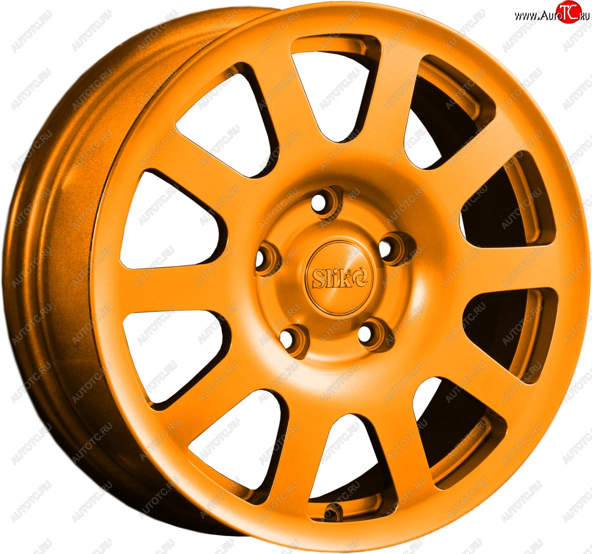 18 999 р. Кованый диск Slik SPORT R16x6.5 Ярко-оранжевый (ORANGE) 6.5x16   (Цвет: ORANGE)  с доставкой в г. Кемерово