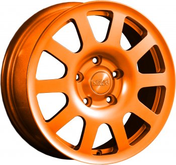 18 999 р. Кованый диск Slik Sport 6.5x16 (Ярко-оранжевый)   (Цвет: Ярко-оранжевый)  с доставкой в г. Кемерово. Увеличить фотографию 1