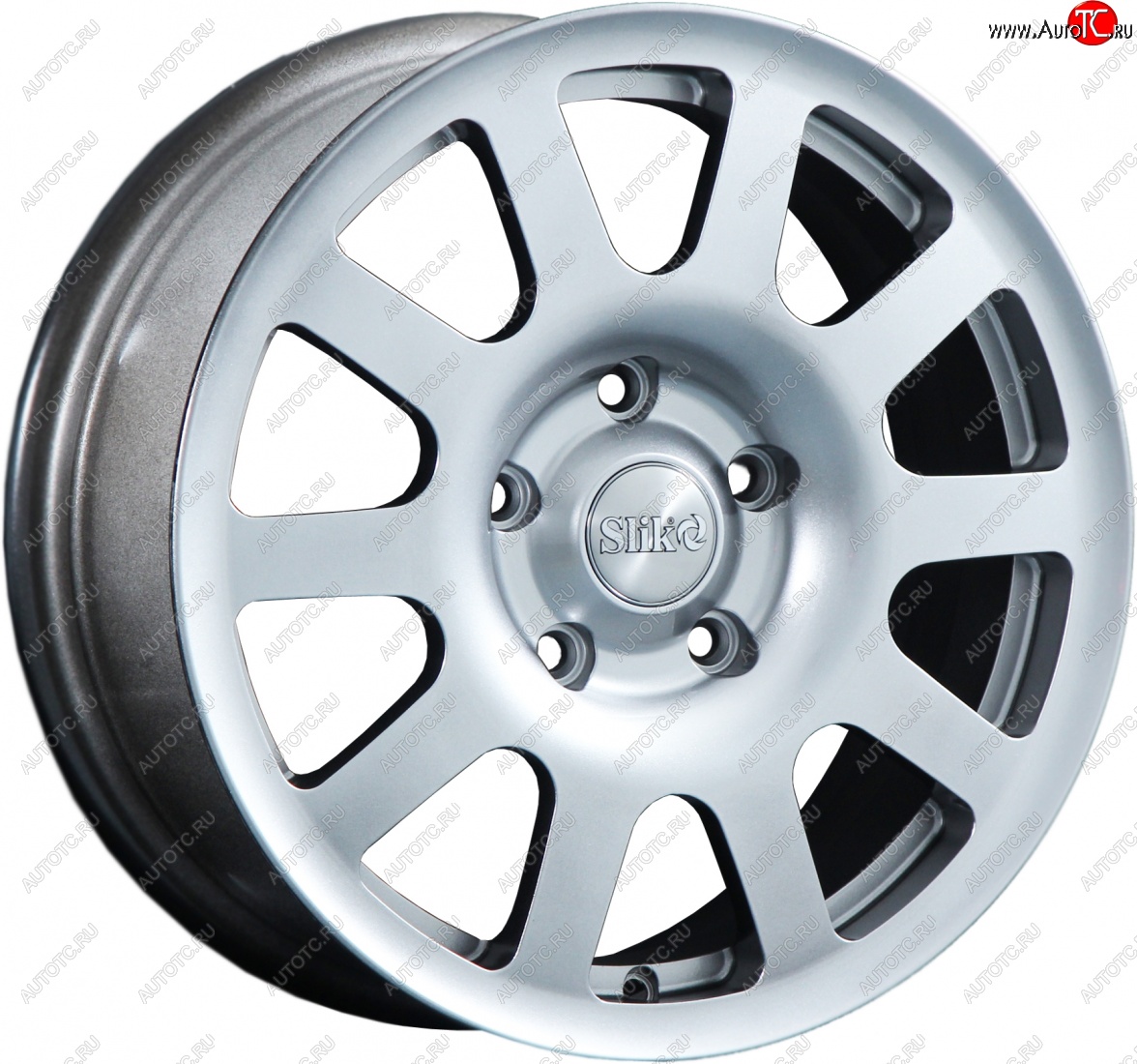 18 999 р. Кованый диск Slik SPORT R16x6.5 Яркое-блестящее серебро (HPB) 6.5x16   (Цвет: HPB)  с доставкой в г. Кемерово