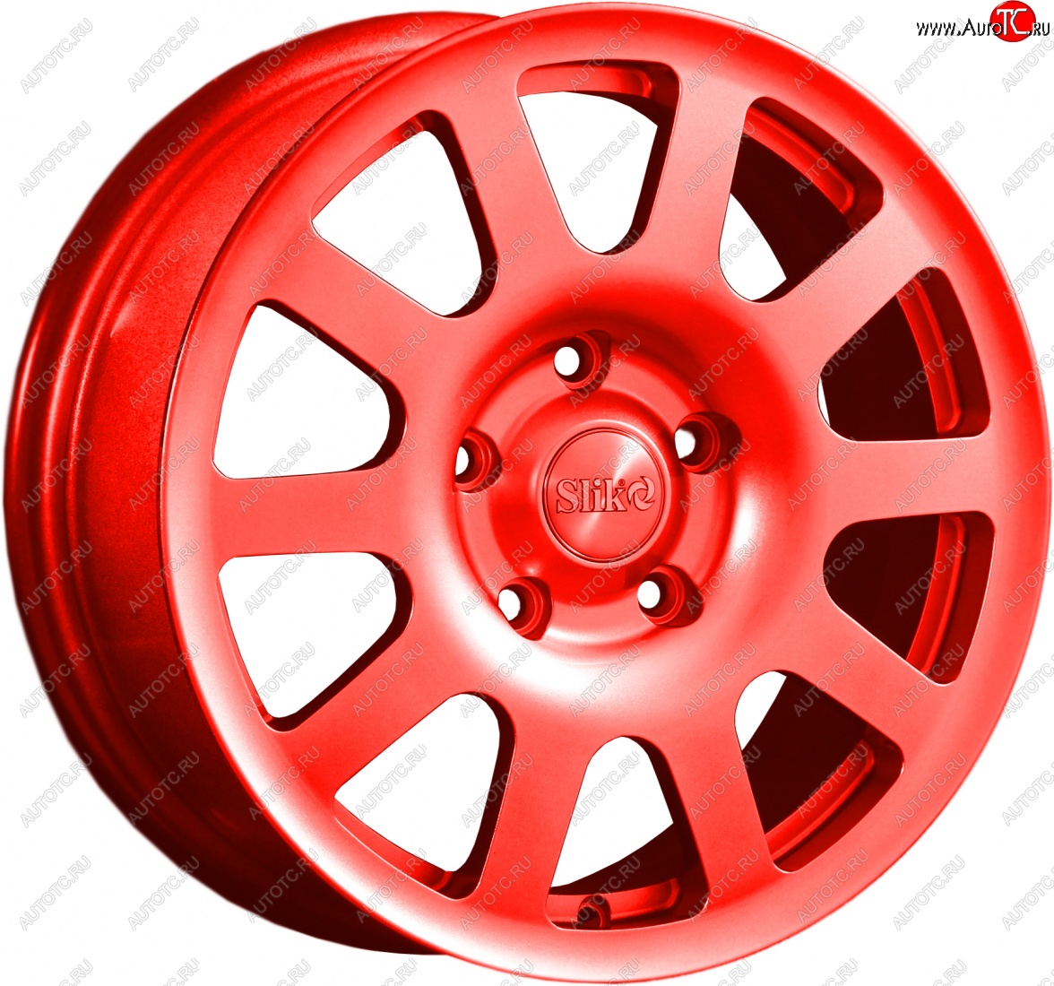 18 999 р. Кованый диск Slik Sport 6.5x16 (RAL 3026 ярко-алый)   (Цвет: RAL 3026 ярко-алый)  с доставкой в г. Кемерово