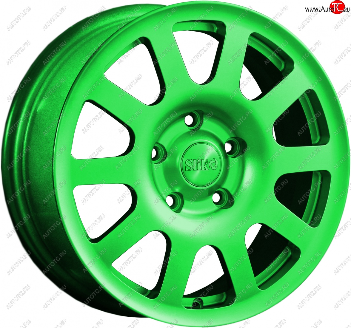 18 999 р. Кованый диск Slik Sport 6.5x16 (RAL 6038 ярко-зеленый)   (Цвет: RAL 6038 ярко-зеленый)  с доставкой в г. Кемерово