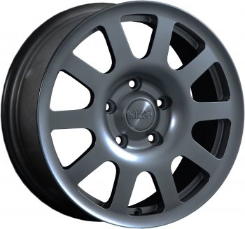 18 999 р. Кованый диск Slik Sport 6.5x16 (Металлик графит глянцевый)   (Цвет: Металлик графит глянцевый)  с доставкой в г. Кемерово. Увеличить фотографию 1