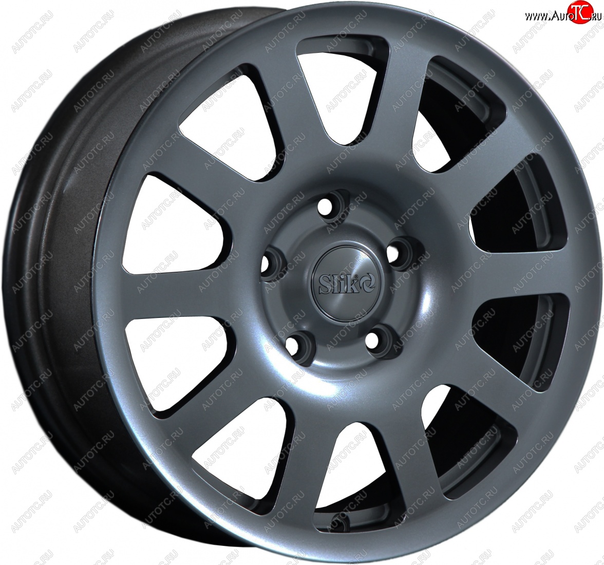 18 999 р. Кованый диск Slik Sport 6.5x16 (Металлик графит глянцевый)   (Цвет: Металлик графит глянцевый)  с доставкой в г. Кемерово