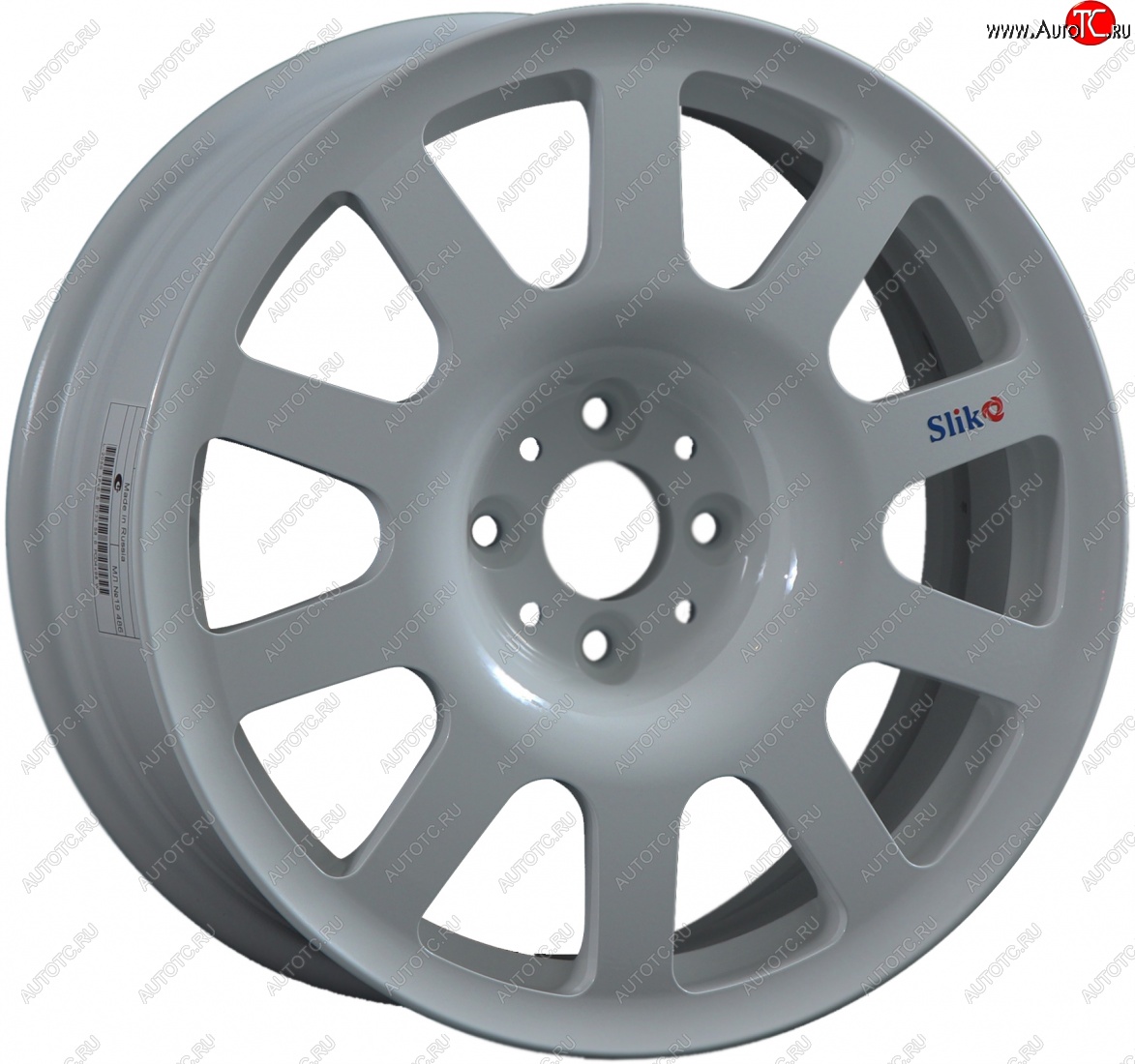 10 349 р. Кованый диск Slik SPORT R16x6.5 Серебристый светлый (S16) 6.5x16   (Цвет: S16)  с доставкой в г. Кемерово