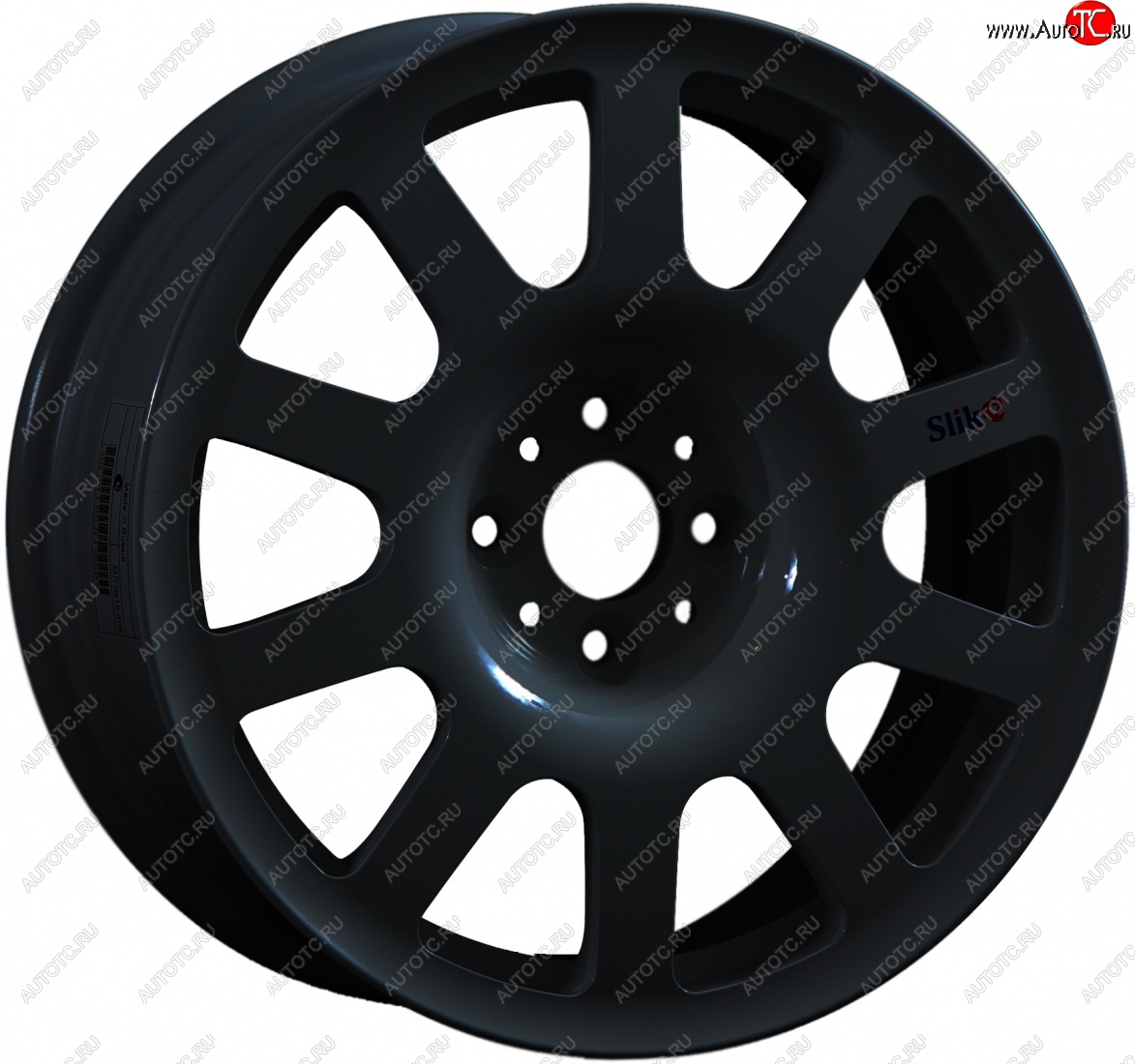 10 349 р. Кованый диск Slik SPORT R16x6.5 Черный матовый (MB) 6.5x16   (Цвет: MB)  с доставкой в г. Кемерово