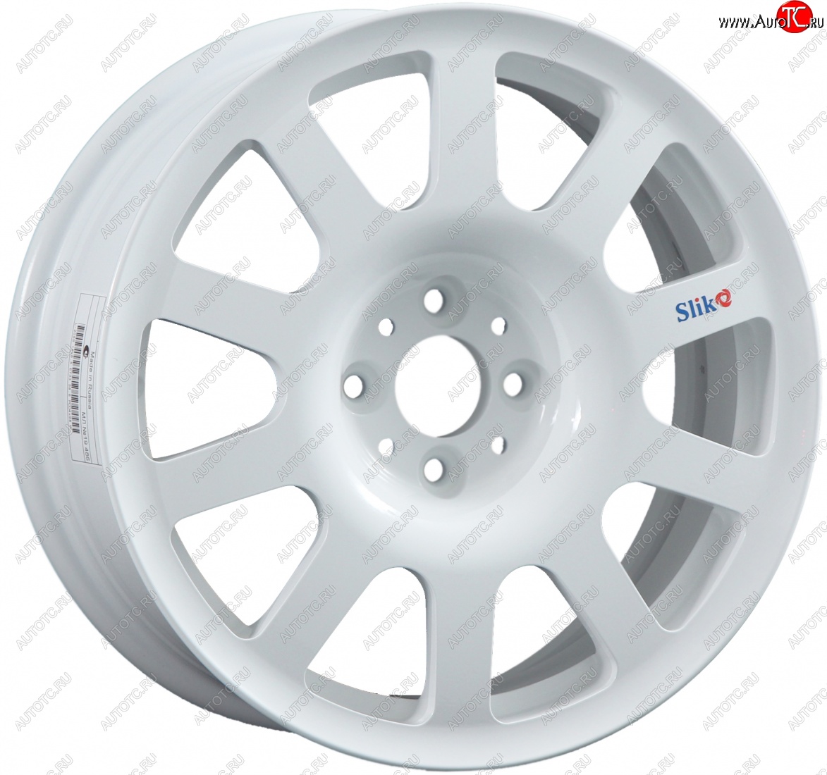 10 399 р. Кованый диск Slik SPORT R16x6.5 Яркое-блестящее серебро (HPB) 6.5x16   (Цвет: HPB)  с доставкой в г. Кемерово