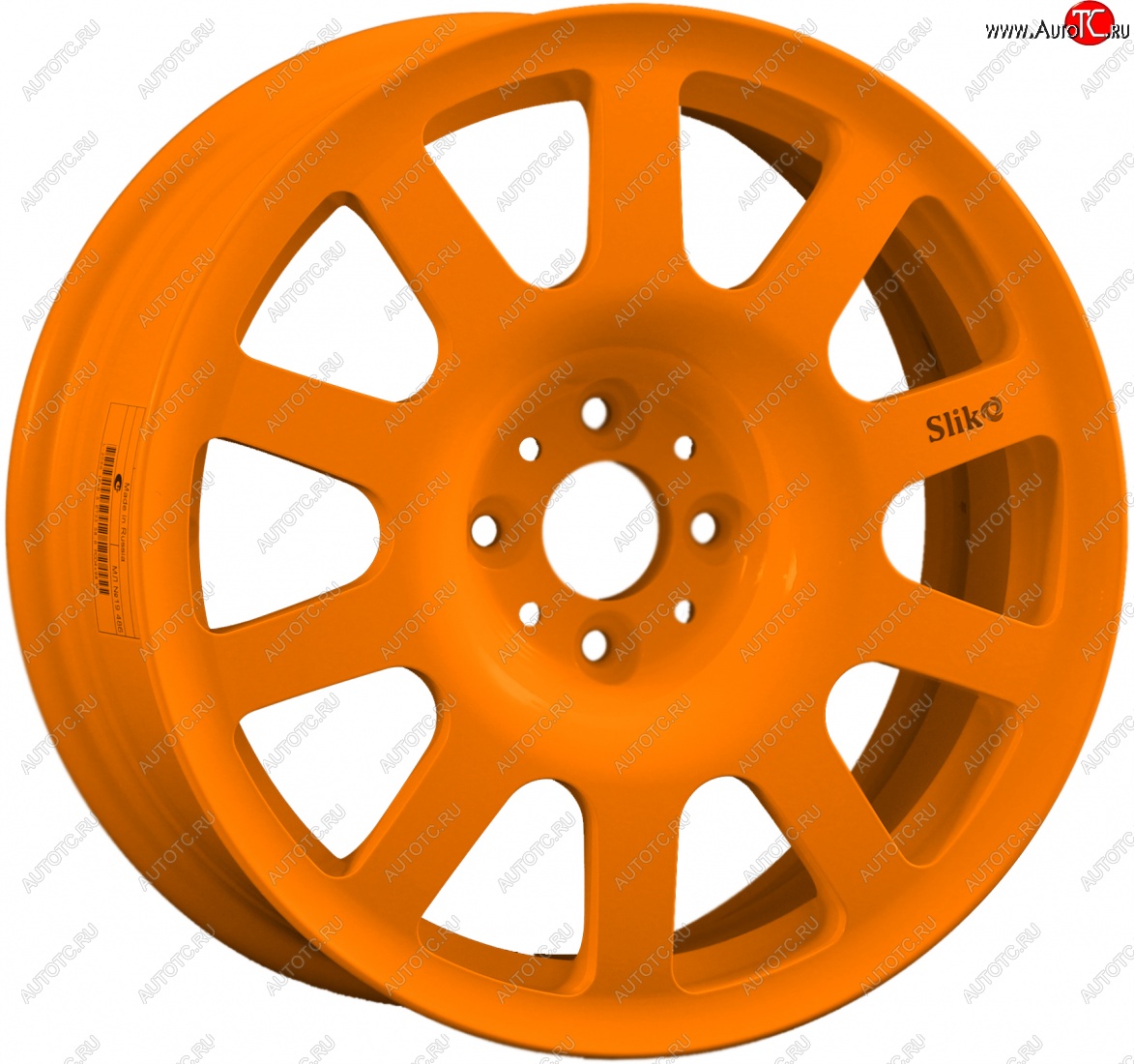 10 899 р. Кованый диск Slik SPORT R16x6.5 Candy Медно-оранжевый глянцевый 6.5x16   (Цвет: Candy Медно-оранжевый глянцевый 6.5x16)  с доставкой в г. Кемерово