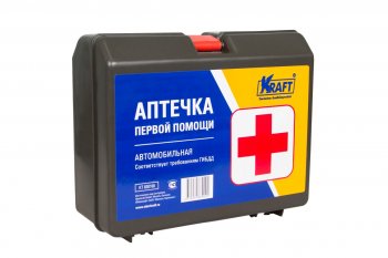 379 р. Аптечка первой помощи KRAFT (кейс) Nissan Armada TA60 дорестайлинг (2003-2007)  с доставкой в г. Кемерово. Увеличить фотографию 2