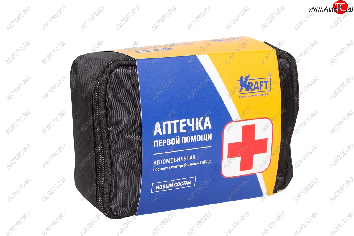 379 р. Аптечка первой помощи KRAFT (сумка) Mercedes-Benz CL class C216 (2007-2010)  с доставкой в г. Кемерово