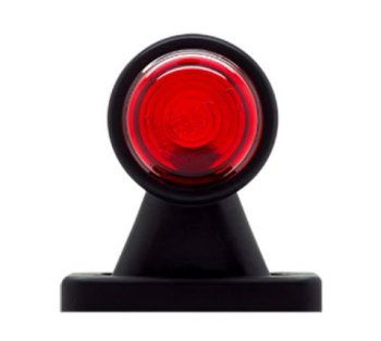 479 р. Фонарь габаритный и контурный Евросвет ГФ 3.2 LED4 Полукруглый рассеиватель Уаз Буханка 452 39094 (Фермер) бортовой грузовик (1997-2025) (12В)  с доставкой в г. Кемерово. Увеличить фотографию 1