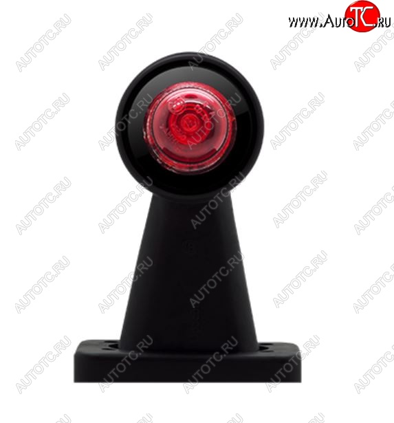 479 р. Фонарь габаритный и контурный Евросвет ГФ 3.3 LED2 Hyundai HD-120  дорестайлинг (1997-2004) (12В, Черное кольцо)  с доставкой в г. Кемерово