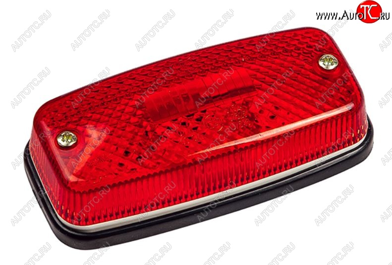 284 р. Фонарь контурный Евросвет ЕС 04.К (LED, красный с кронштейном) Hyundai HD-120  дорестайлинг (1997-2004) (12В)  с доставкой в г. Кемерово