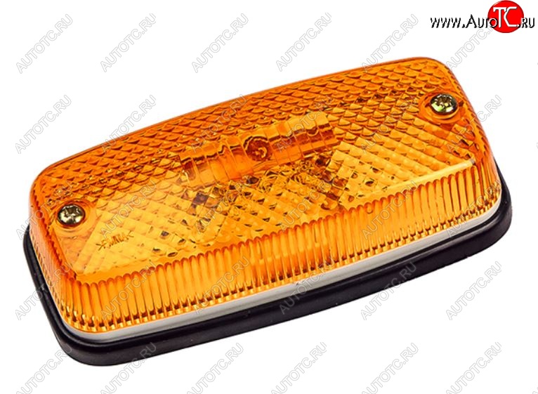 284 р. Фонарь контурный Евросвет ЕС 04.О (LED, оранжевый с кронштейном) Renault Premium (1996-2025) (12В)  с доставкой в г. Кемерово