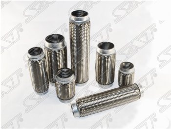 Гофра глушителя SAT (универсальная, 65X250) Peugeot 207 WK универсал дорестайлинг (2006-2009)