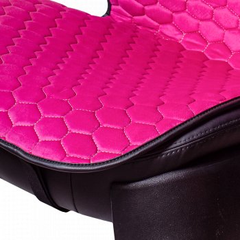 3 299 р. Комплект накидок на сиденья Lord Autofashion Тейлор (велюр, 2 места)   (Фуксия 4353)  с доставкой в г. Кемерово. Увеличить фотографию 3