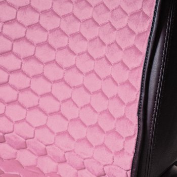 3 399 р. Комплект накидок на сиденья Lord Autofashion Тейлор (велюр, 2 места)   (Розовый 465)  с доставкой в г. Кемерово. Увеличить фотографию 2