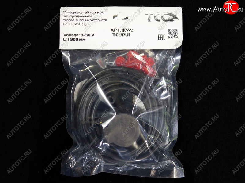 1 249 р. Универсальный комплект электрики для фаркопов (7 контактов) TCC-Tuning Nissan Primera седан P11 дорестайлинг (1995-2000)  с доставкой в г. Кемерово