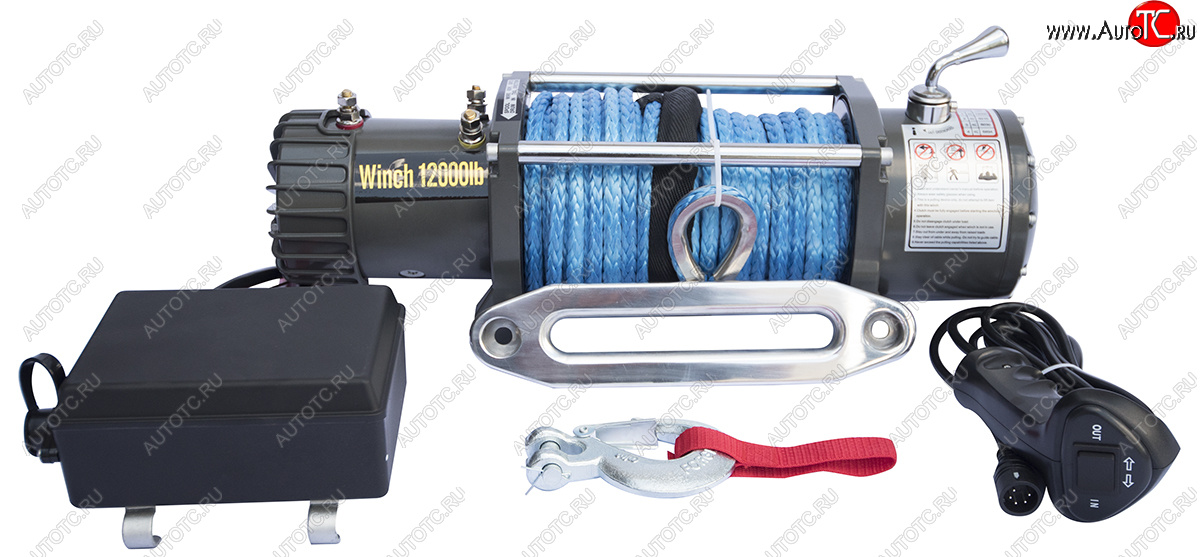 38 999 р. Лебёдка электрическая 12000S CM Winch (синтетический трос) FAW Bestune T55 (2021-2025)  с доставкой в г. Кемерово
