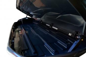34 899 р. Автобокс (530 л 186*82*46 двухсторонний) Enzo Skoda Scala (2019-2025) (быстросъемное крепление краб)  с доставкой в г. Кемерово. Увеличить фотографию 8