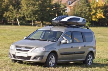 31 999 р. Автобокс LEVEL Касатка (450 л. 190х80х45 см)   (Черно-белый)  с доставкой в г. Кемерово. Увеличить фотографию 4