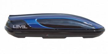 Автобокс LEVEL Касатка (450 л. 190х80х45 см)  (Черно-синий)