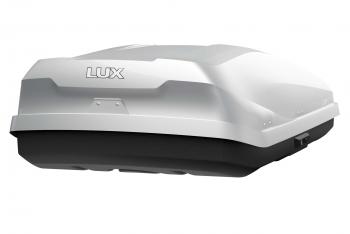 49 899 р. Багажный бокс (450 л 175х85х40 см, двусторонний) LUX IRBIS 175   (белый глянец)  с доставкой в г. Кемерово. Увеличить фотографию 2