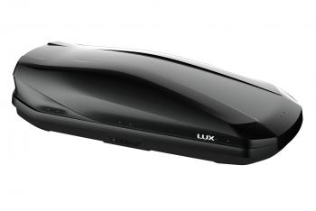 49 899 р. Багажный бокс (450 л 175х85х40 см, двусторонний) LUX IRBIS 175   (черный глянцевый)  с доставкой в г. Кемерово. Увеличить фотографию 2