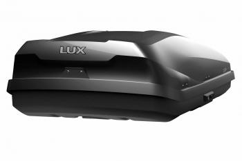 49 899 р. Багажный бокс (450 л 175х85х40 см, двусторонний) LUX IRBIS 175   (черный глянцевый)  с доставкой в г. Кемерово. Увеличить фотографию 3