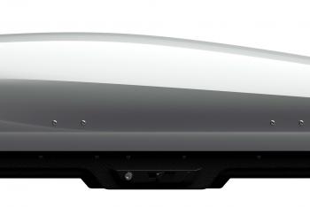 54 599 р. Багажный бокс (470 л 206х75х36 см, двусторонний) LUX IRBIS 206   (серый металлик)  с доставкой в г. Кемерово. Увеличить фотографию 5