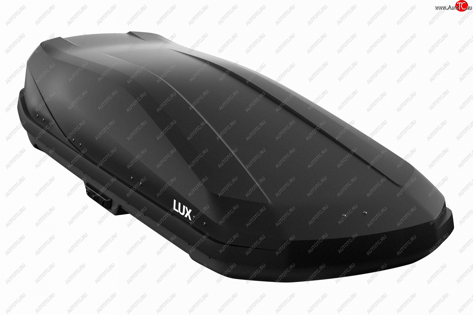35 999 р. Багажный бокс (470 л 206х75х36 см, двусторонний) LUX IRBIS 206   (черный матовый)  с доставкой в г. Кемерово