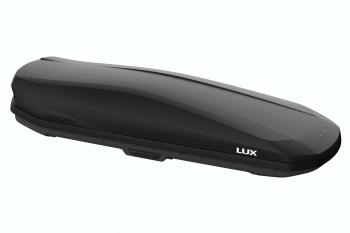 35 999 р. Багажный бокс (470 л 206х75х36 см, двусторонний) LUX IRBIS 206   (черный матовый)  с доставкой в г. Кемерово. Увеличить фотографию 2