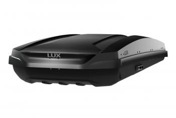67 999 р. Багажный бокс (460 л 217х86х32 см, двусторонний) LUX MAJOR   (черный глянцевый)  с доставкой в г. Кемерово. Увеличить фотографию 3
