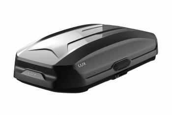 51 599 р. Багажный бокс (450 л 175х85х40 см, двусторонний) LUX TAVR 175   (черный глянцевый)  с доставкой в г. Кемерово. Увеличить фотографию 4