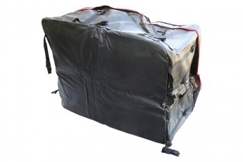 11 069 р. Багажный бокс на крышу (мягкий, 130x100x40 см) РИФ Nissan Cabstar (1995-2007) (130x100x40 см)  с доставкой в г. Кемерово. Увеличить фотографию 2