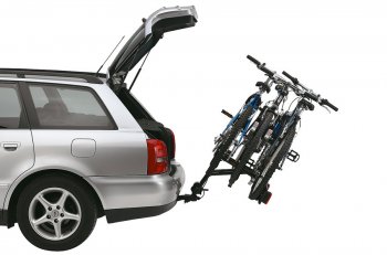 Велобагажник-платформа на фаркоп Thule RideOn Chery Tiggo 4 дорестайлинг (2017-2020) (Для 3-х велосипедов)