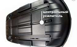 22 749 р. Багажный бокс Broomer Venture (420 л/189x89x40 см) на крышу   (Покрытие: шагрень, Цвет: чёрный)  с доставкой в г. Кемерово. Увеличить фотографию 22
